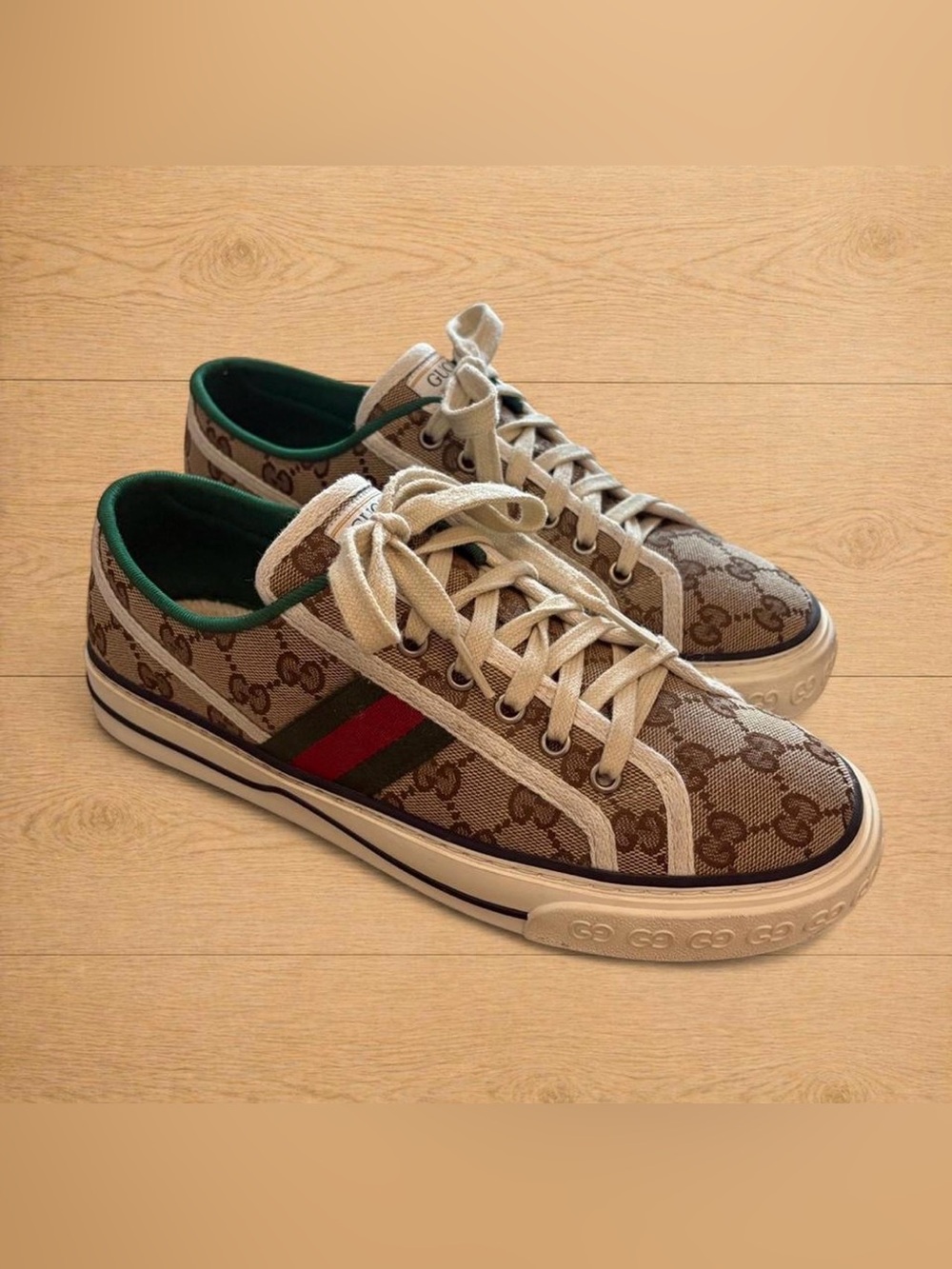 Gucci Tennis 1977 GG Monogram Sneakers